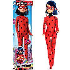 Boneca Miraculous Lady Bug 30cm em Oferta na Shopee