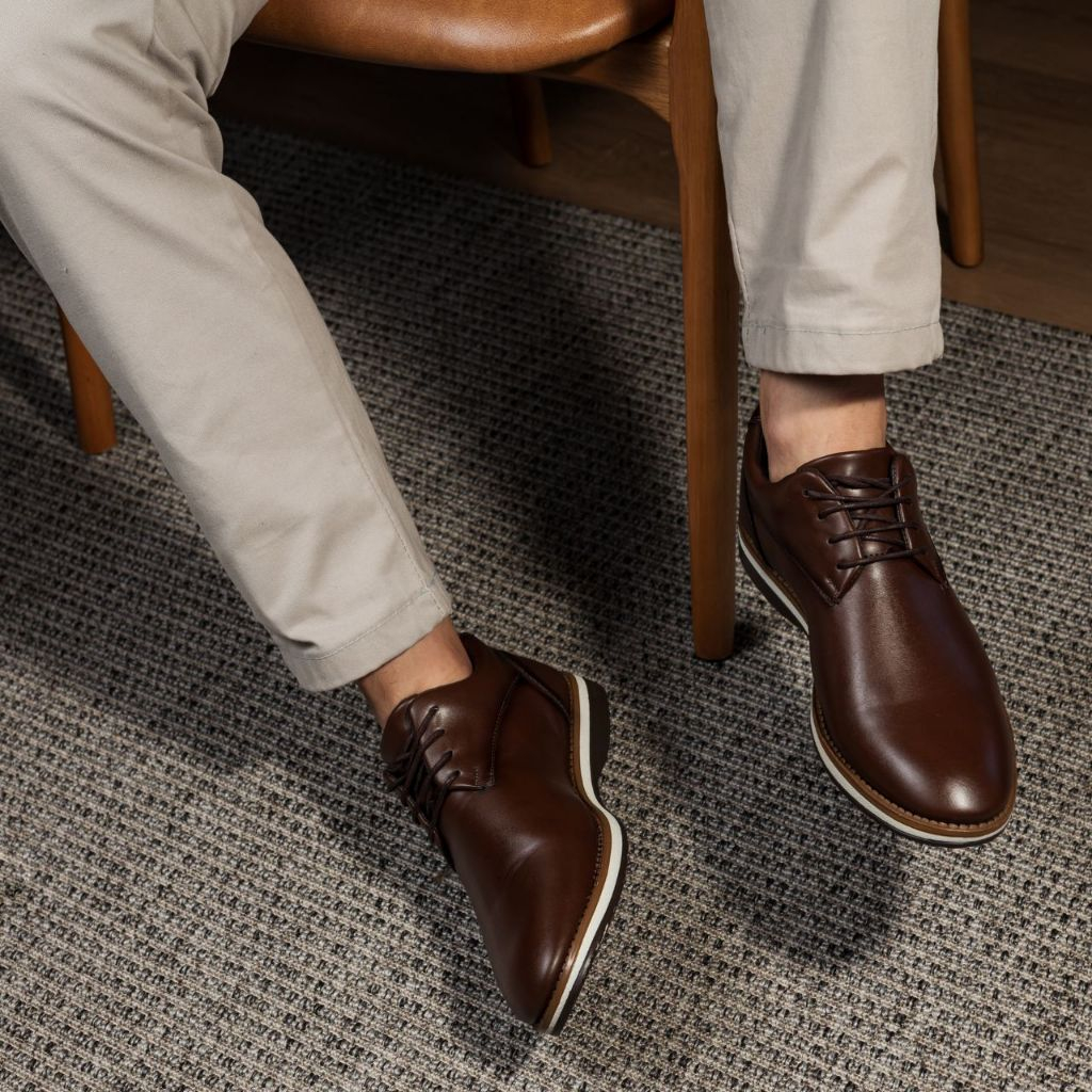 Sapato Oxford Masculino Liso Moderno Denver Sapato Masculino Social Casamento Igreja
