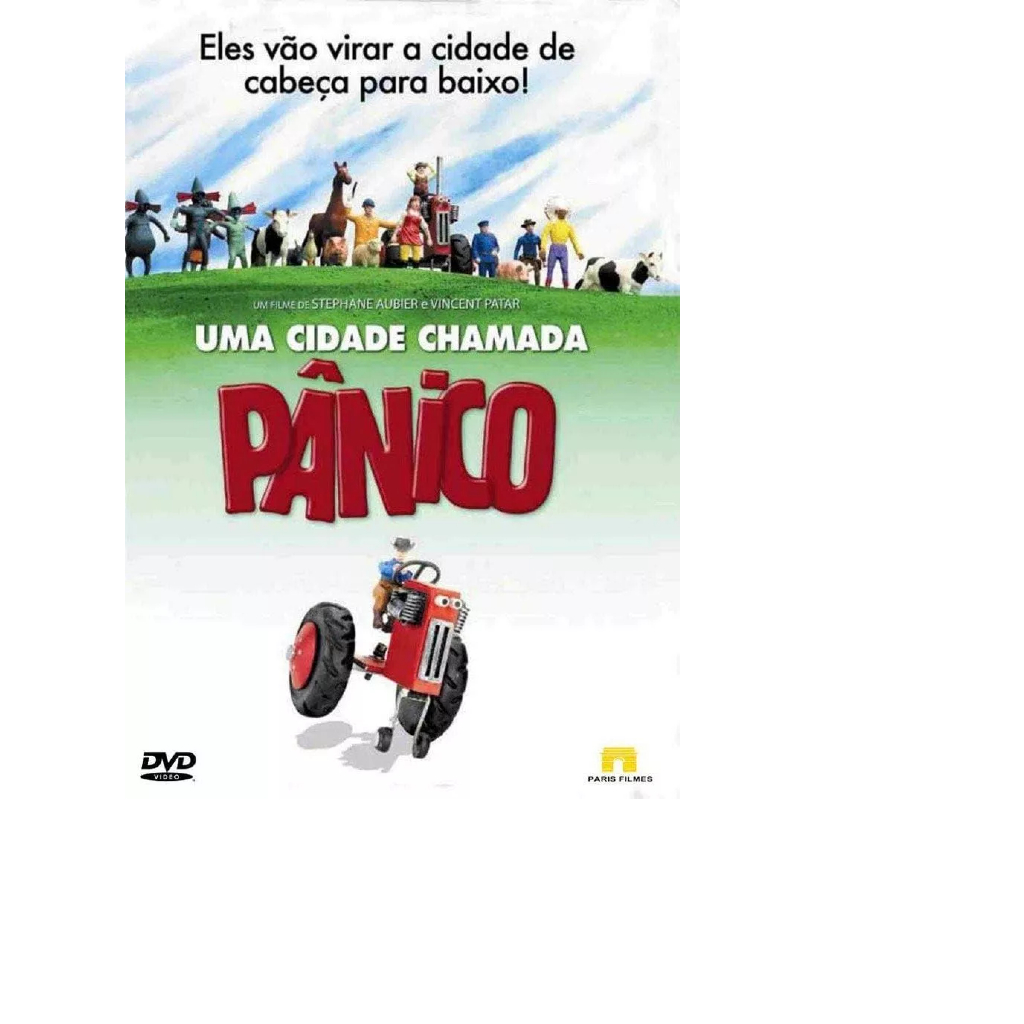 dvd Uma Cidade Chamada Panico Dvd Original Lacrado