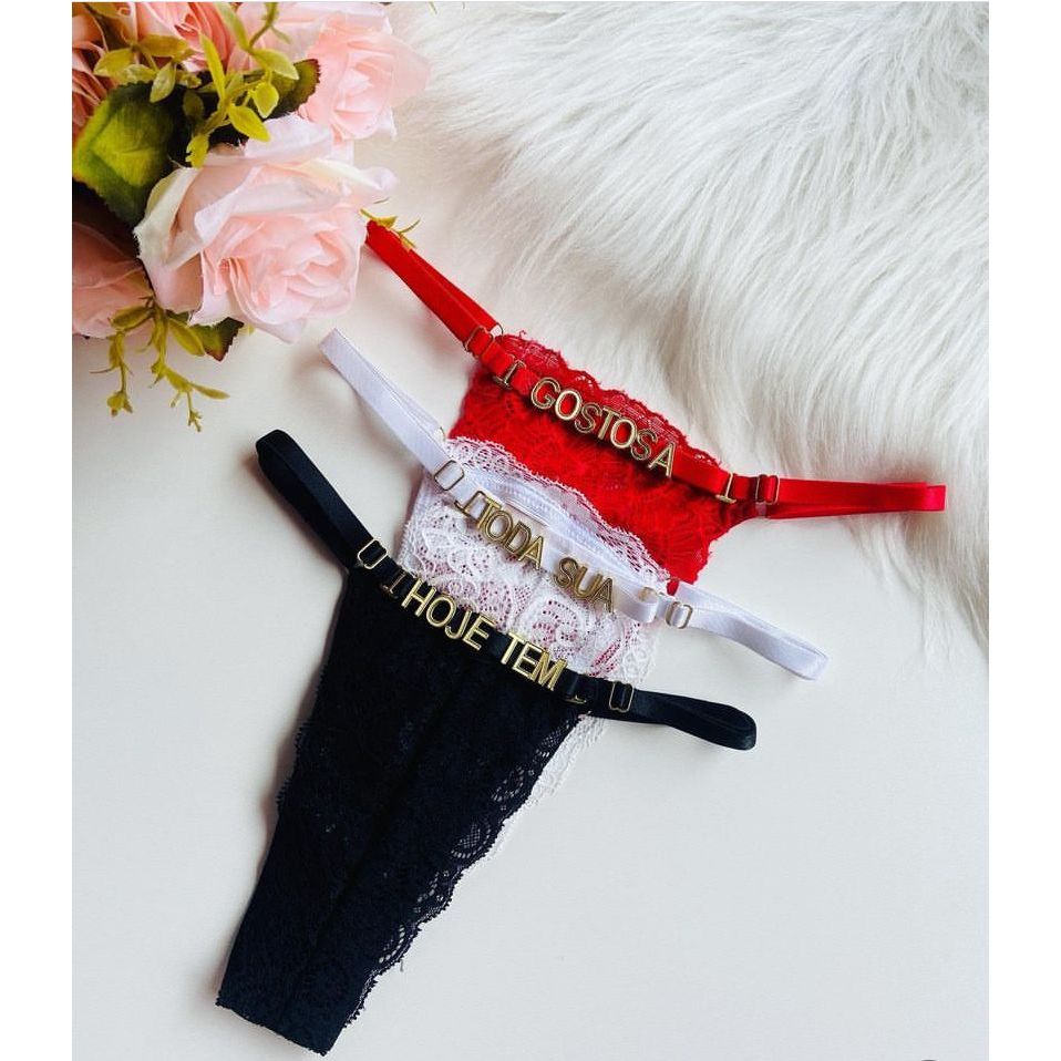 Calcinha Personalizada - Comprar com Melhor Preço em Lingerie e Roupa Íntima