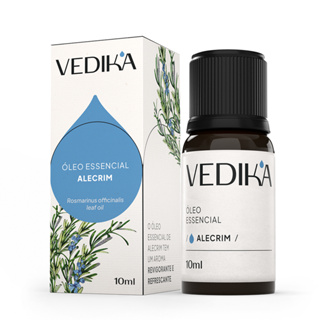 Óleo Essencial Vedika Alecrim 10ml - 100% Puro e Natural em Oferta na Shopee