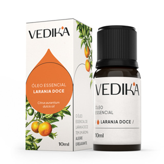 Óleo Essencial Vedika Laranja Doce 10ml - 100% Puro e Natural em Oferta na Shopee