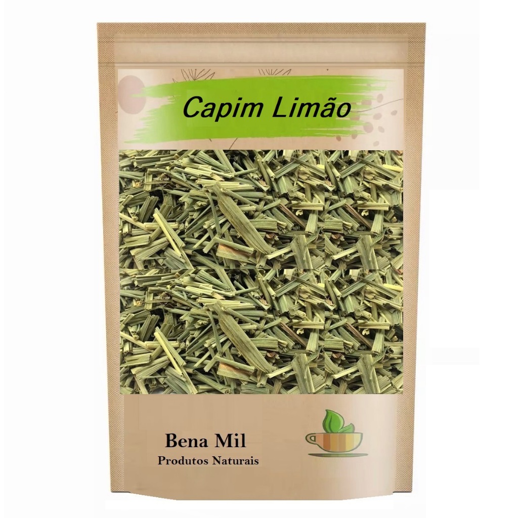 Capim Limão Folhas para Chá 100g/500g/1kg - Alta Qualidade Capim Cidreira - Capim Santo