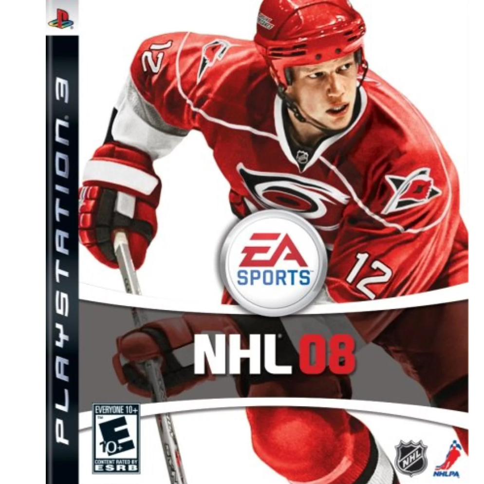 Jogo NHL 08 - Usado - Ps3 - Midia Fisica