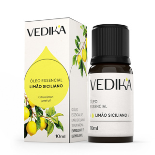Óleo Essencial Vedika Limão Siciliano 10ml - 100% Puro e Natural em Oferta na Shopee