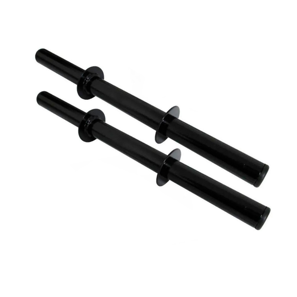 Par Barras Oca 40cm Halteres Peso Musculação Academia Funcional Exercícios Físico Supino Bicipes