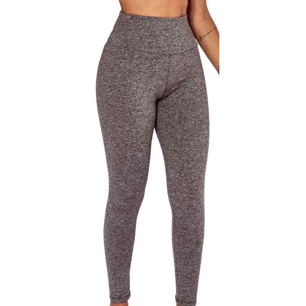 Legging Flanelada Peluciada Confortável Tecido Grosso Inverno