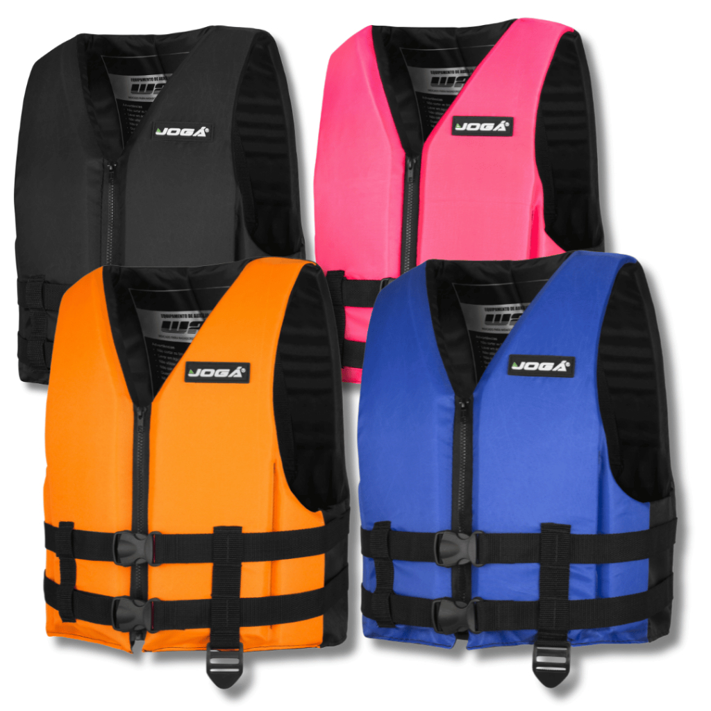 Colete Wave Infantil Salva Vidas Até 30kg Flutuação Jogá EAF Preto Azul Rosa Laranja Promoção