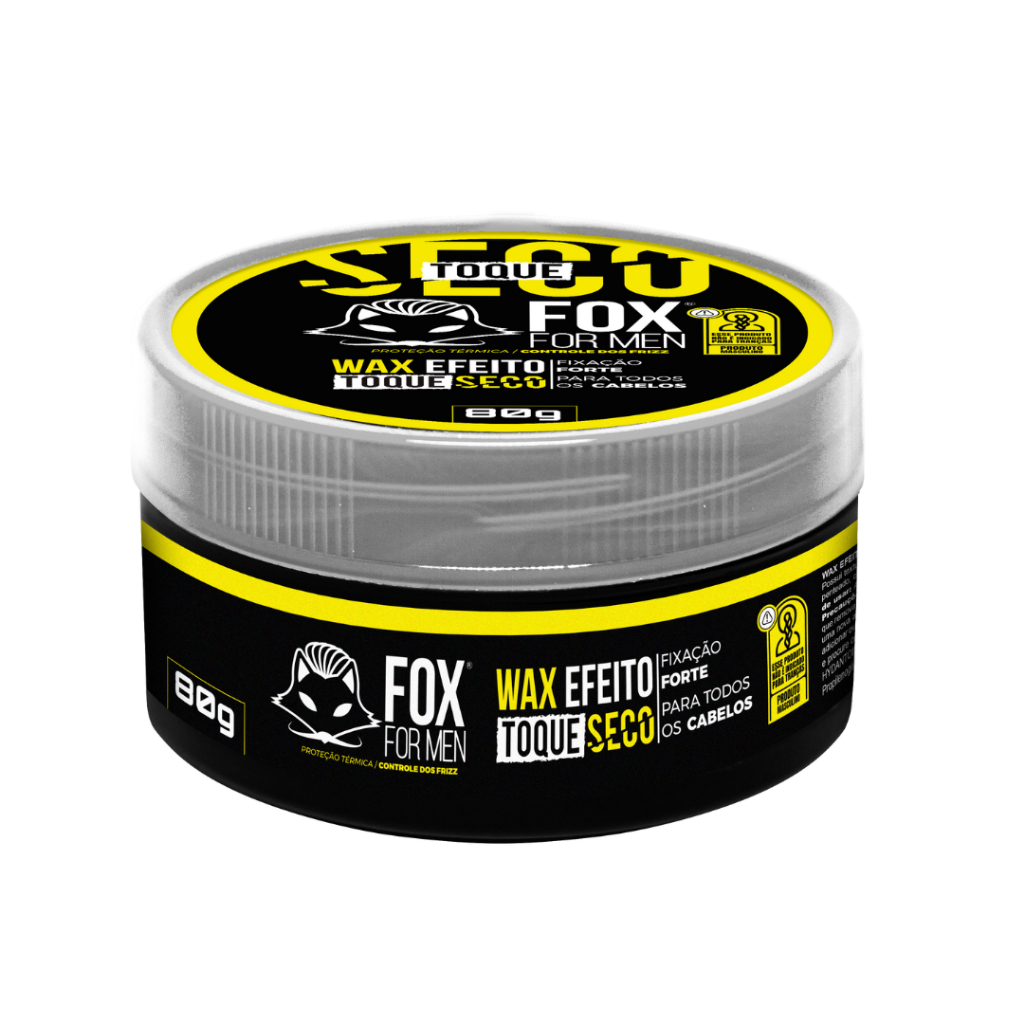 PASTA MODELADORA EFEITO SECO 80G FOX FOR MEN