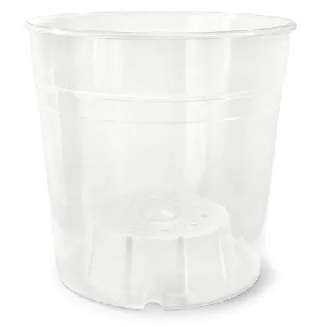 Vaso Pote para Orquídea Número 15 Transparente Nutriplan