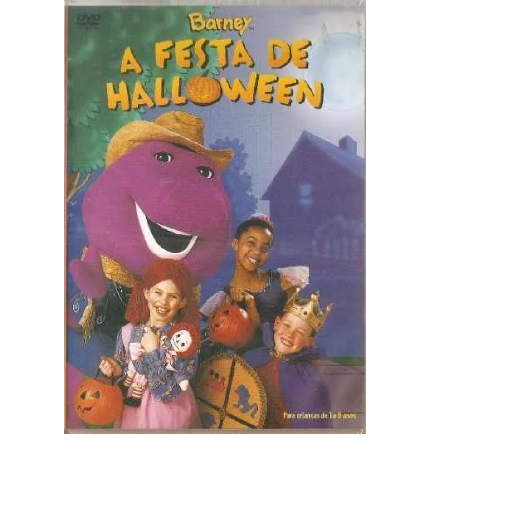 Dvd Barney - A Festa De Halloween - Novo lacrado