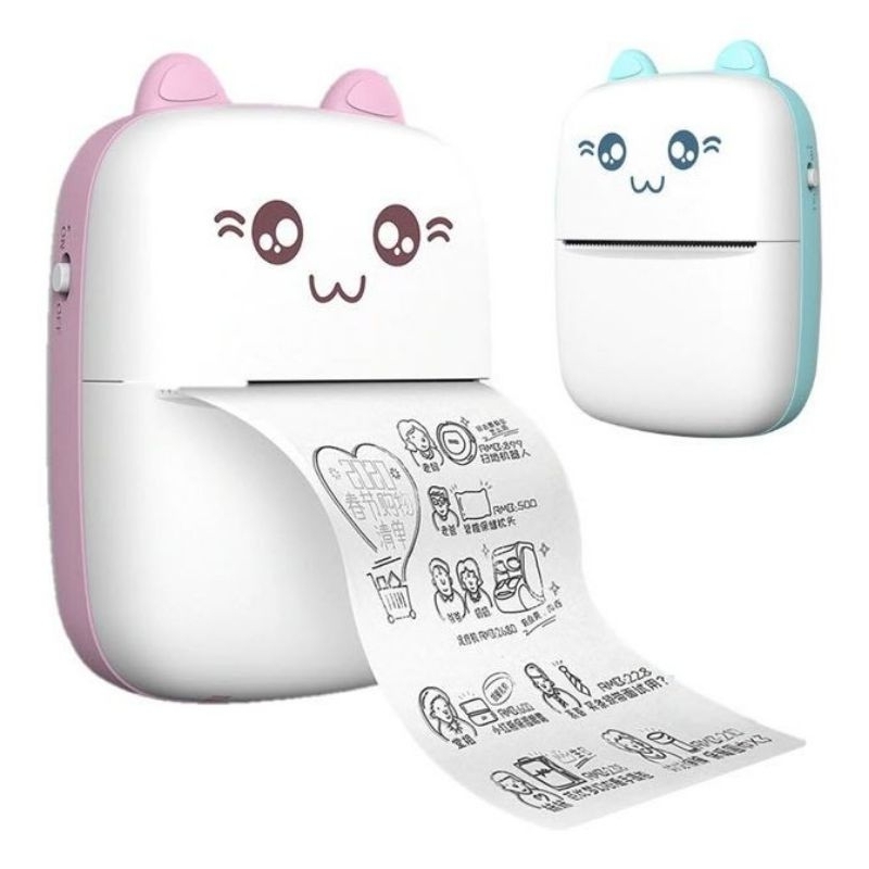 Mini impressoras portátil com Bluetooth