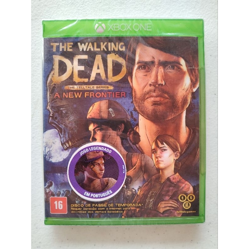 The Walking Dead The Telltale Series A New Frontier Xbox One Series X Lacrado - Game Mídia Física - Jogo Original Novo