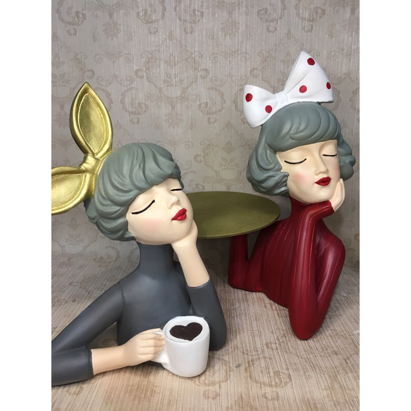 Kit Busto Milli Para Decoração Sofisticada