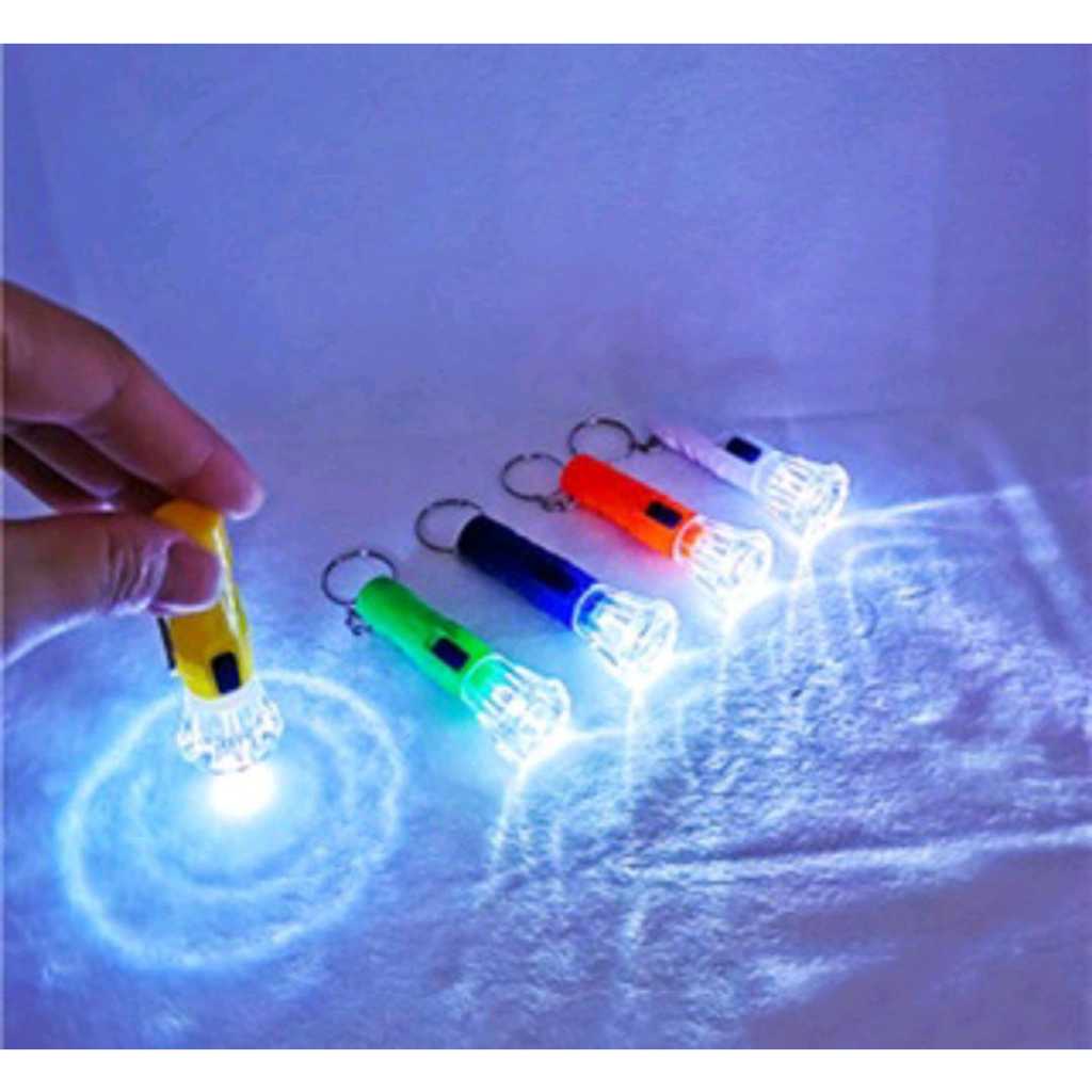 KIT COM 12 Mini Lanterna chaveiro Led Tática Portátil Para Uso Ao Ar Livre Trilha Camping Lazer, Mini Lanterna Infantil