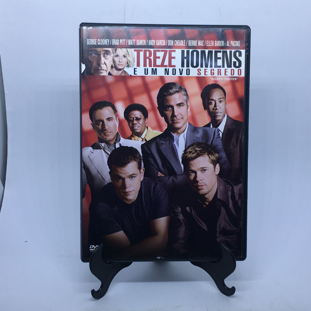 DVD - Treze Homens e um novo segredo - George Clooney