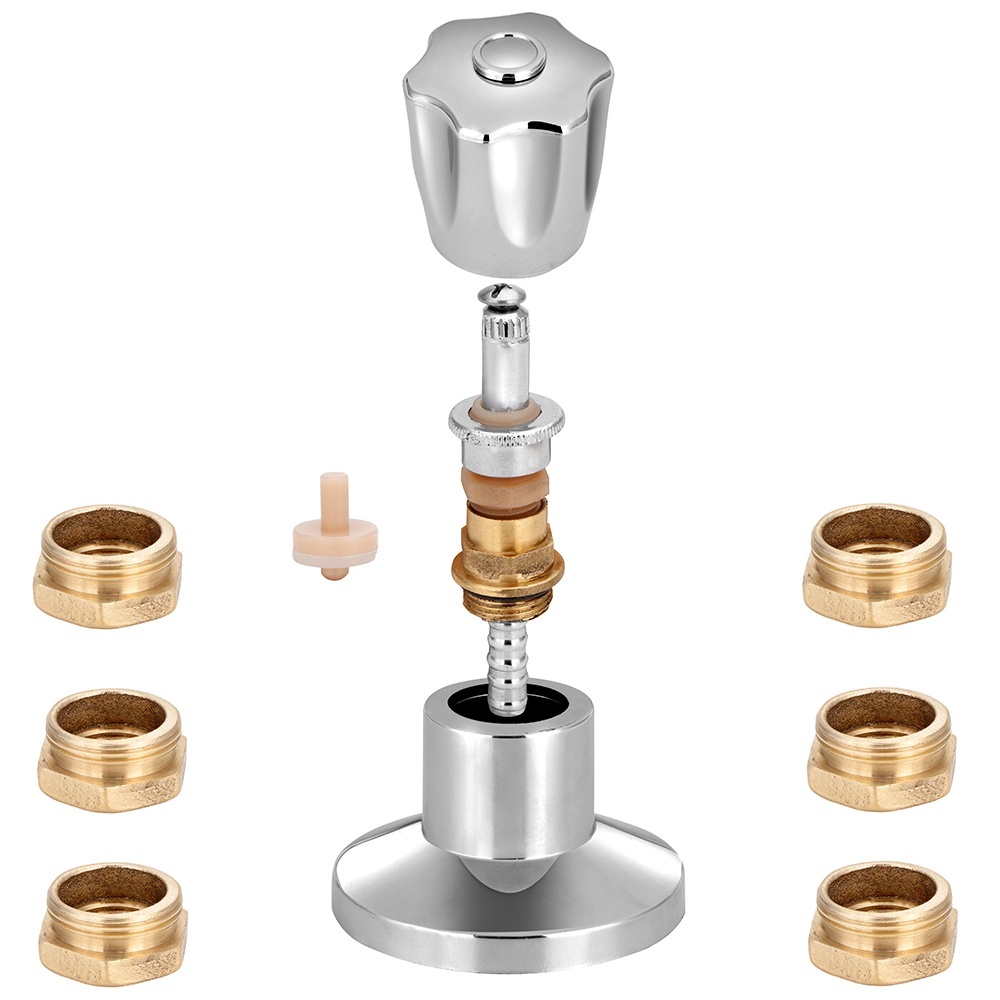 Kit Reparo Salva Registro Pressão Chuveiro 7x1 Universal C50 ALPHA  Envio Já