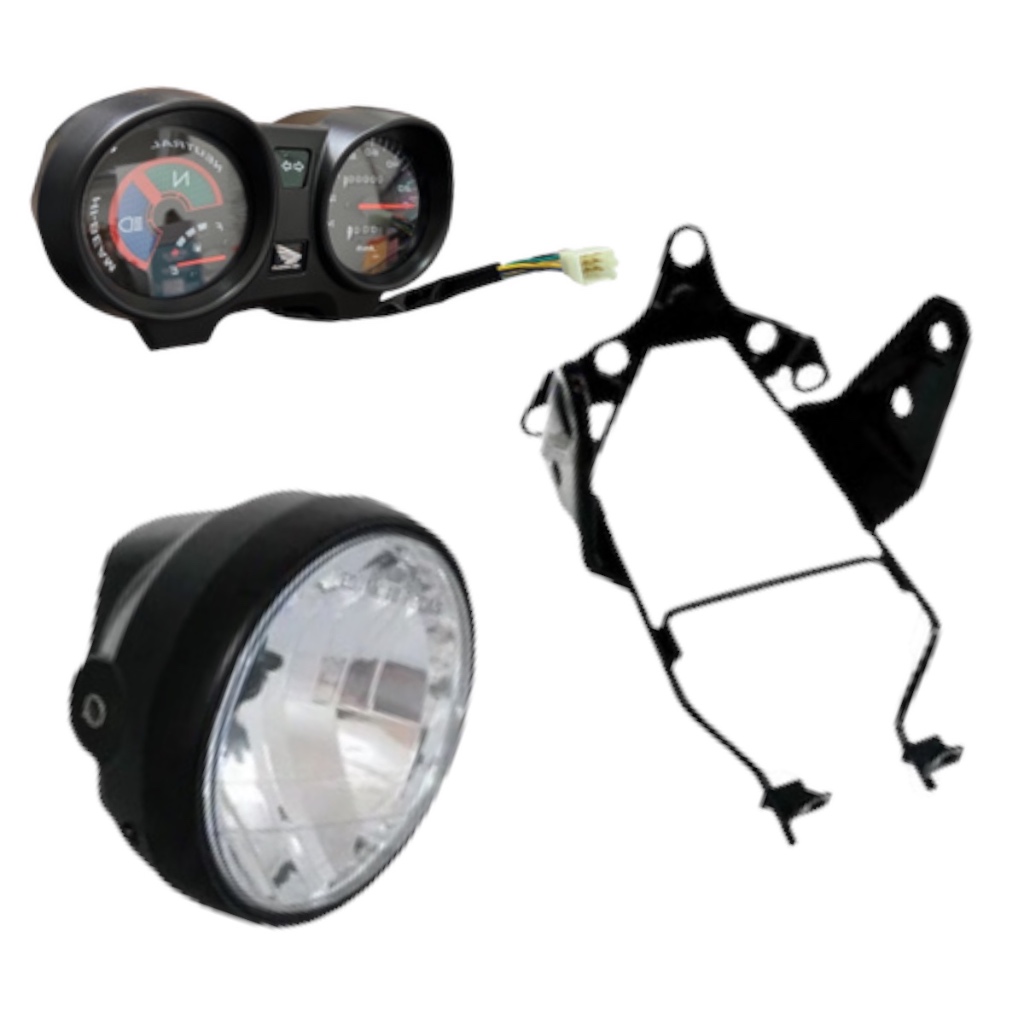 Painel Farol Aranha Titan 150 2004 a 2008 C/odômetro em Oferta na Shopee