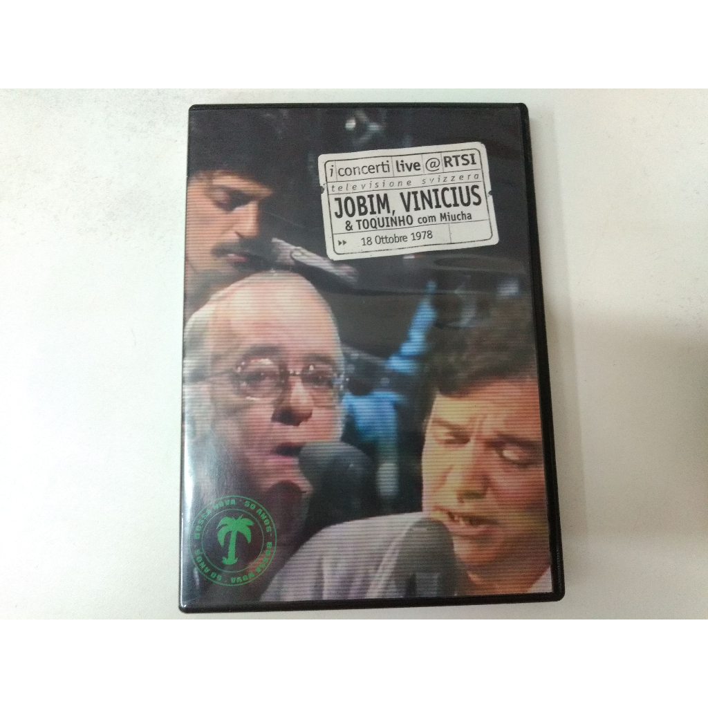 Dvd Jobim, Vinicius & Toquinho Com Miucha 1978 Md1042