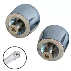 Par Peso Pesinho Modelo Pcx Cromado Encaixe Parafuso Cg Fan Titan Fazer Dafra Todas