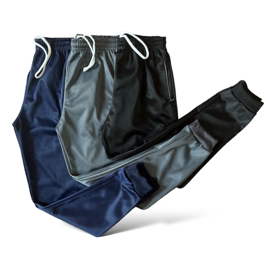 Kit com 3 Calça Infantil Juvenil Jogger Menino Forrada Reforçada 2 Ao 16