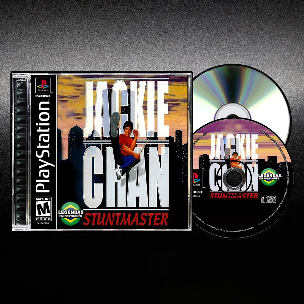 JackeiChan - Português - Repro / Retro Ps1 / Psx / Patch Retro CD Game Play 1