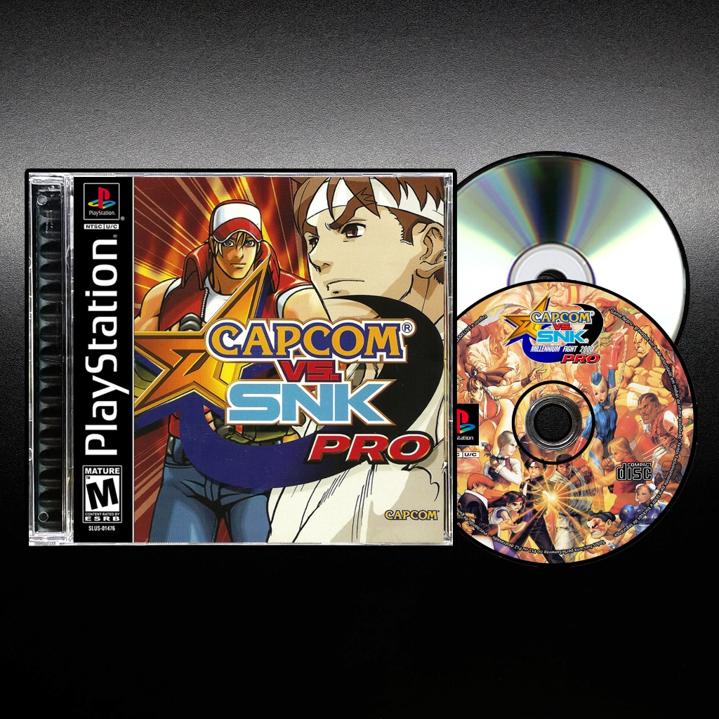 Capcom vs SNK - Luta 2d - Repro / Retro Ps1 / Psx / Patch Retro CD Game Play 1
