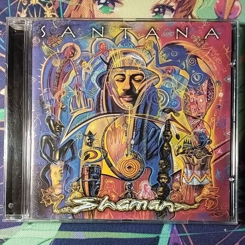 CD Santana - Shaman * Katy Perry, Coldplay, Imagine Dragons, Demi Lovato, Maroon 5, Shakira, Miley Cyrus, Sting
