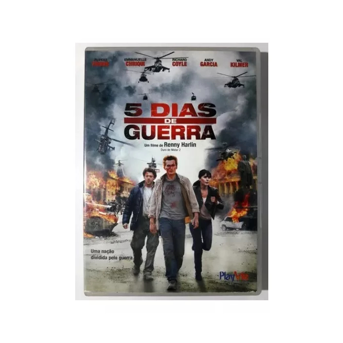 Dvd - 5 Dias De Guerra