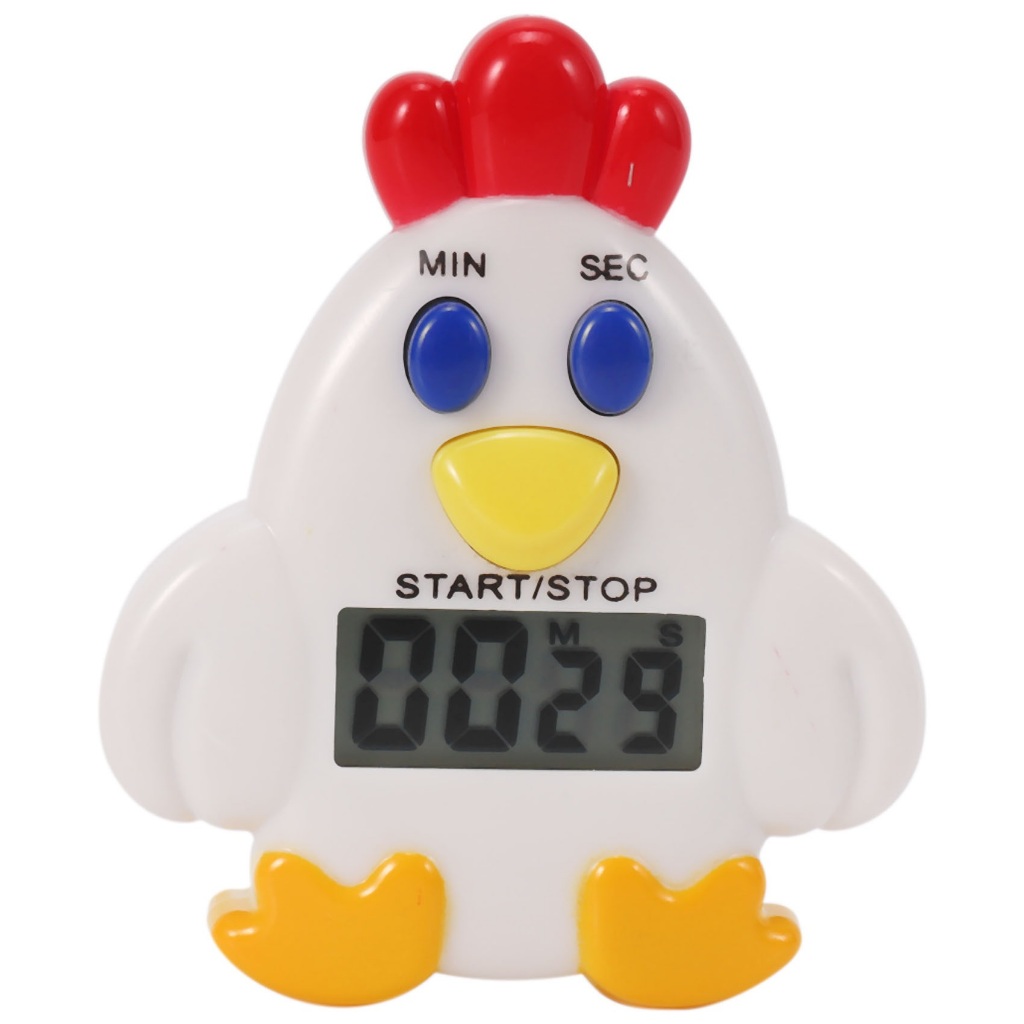 Timer Digital de Cozinha Galinha Cronômetro Temporizador em Oferta na Shopee