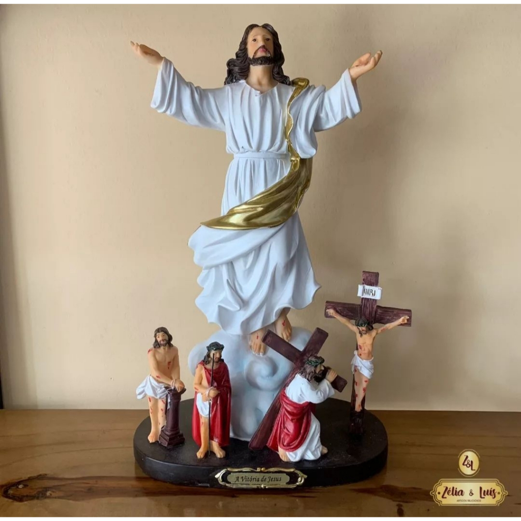 Imagem Vitória de Cristo Resina 30CM