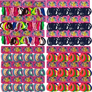 Kit 144 Elásticos De Cabelo Feminino Xuxinha Rabicó em Oferta na Shopee