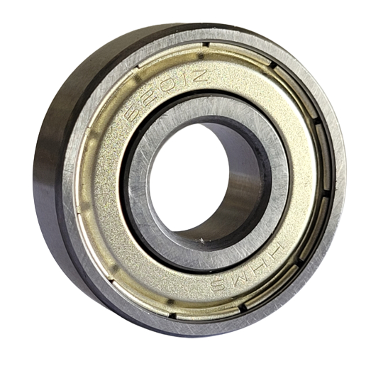 Kit com 04 rolamentos 6201 HMS ZZ - 12x32x10mm