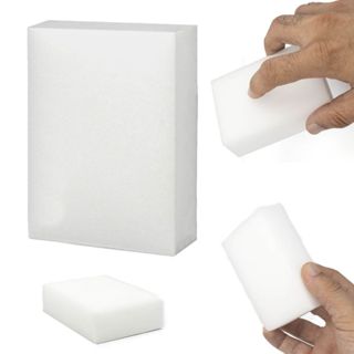 Kit 5x Esponja Mágica Limpeza Pesada Bucha Magica Tira Mancha Limpa Ferrugem em Oferta na Shopee