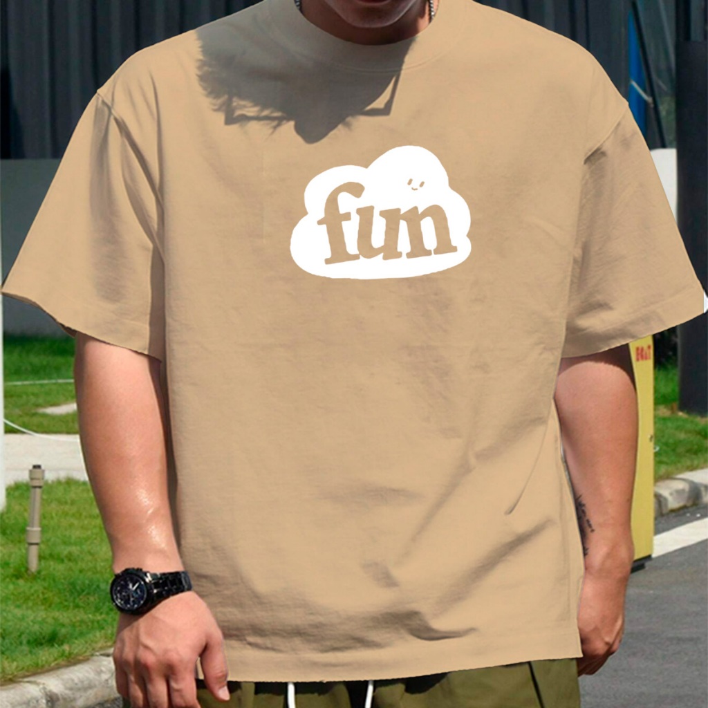 Blusa Oversized Tecido Leve Aesthetic Estiloso Manga Curta Camiseta Básica Casual Confortável Estam