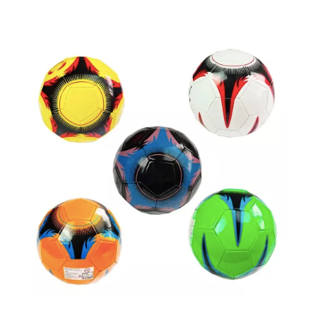 Kit com 5 Bolas De Futebol Futsal Pequena Profissional 15cm Cores Aleatórias