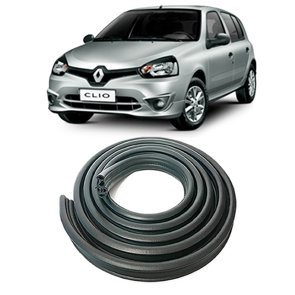 Borracha de Vedação da Porta Clio Hatch Sedan Todos os Anos em Oferta na Shopee