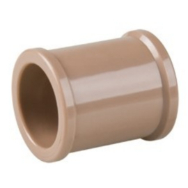 Luva Soldável PVC marrom 3/4 25mm ou 1" 32mm 1 unidade ou kit Amanco/Krona