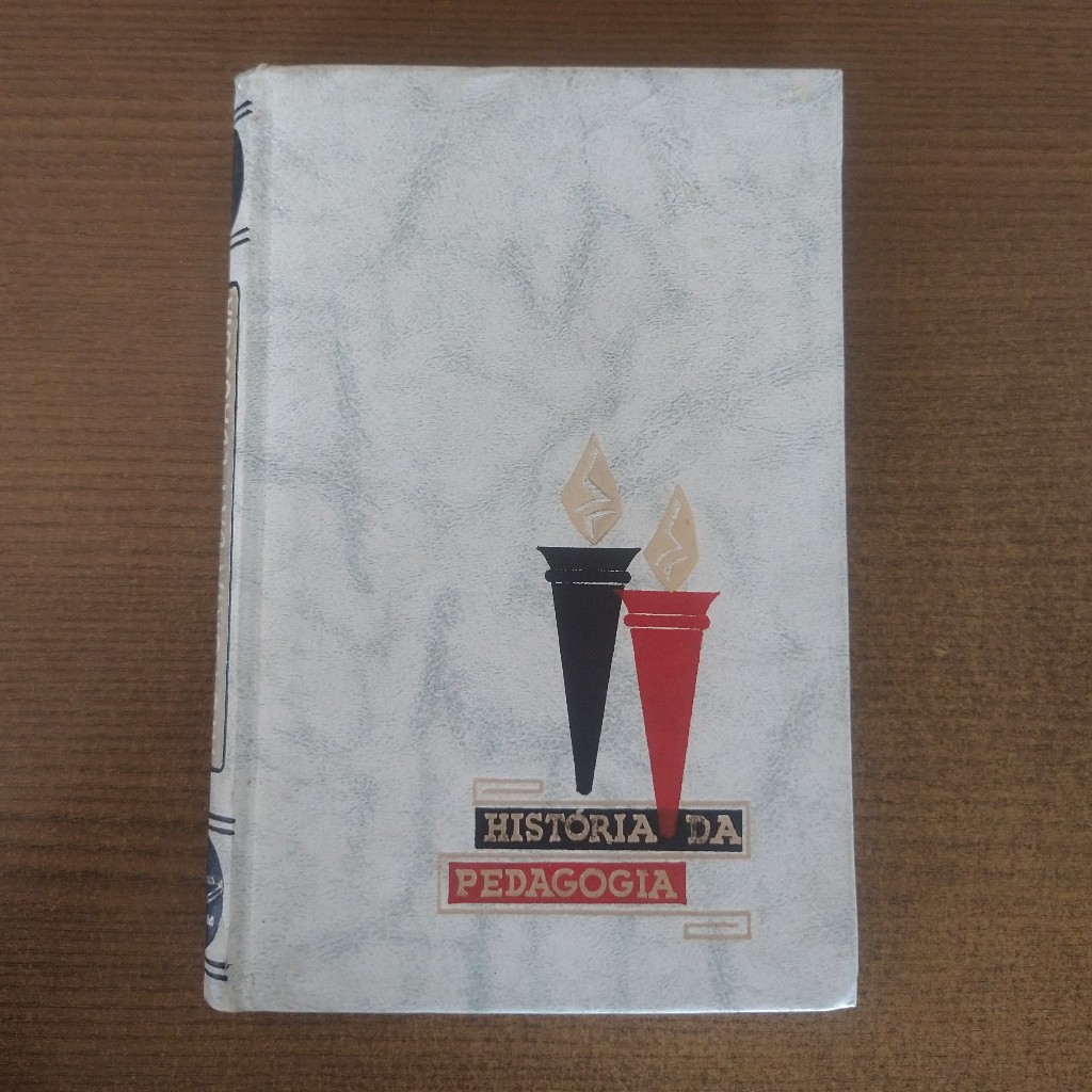 Livro História da Pedagogia - Vol. 4 - Louis Riboulet - Livro Antigo (1951) Decoração Vintage