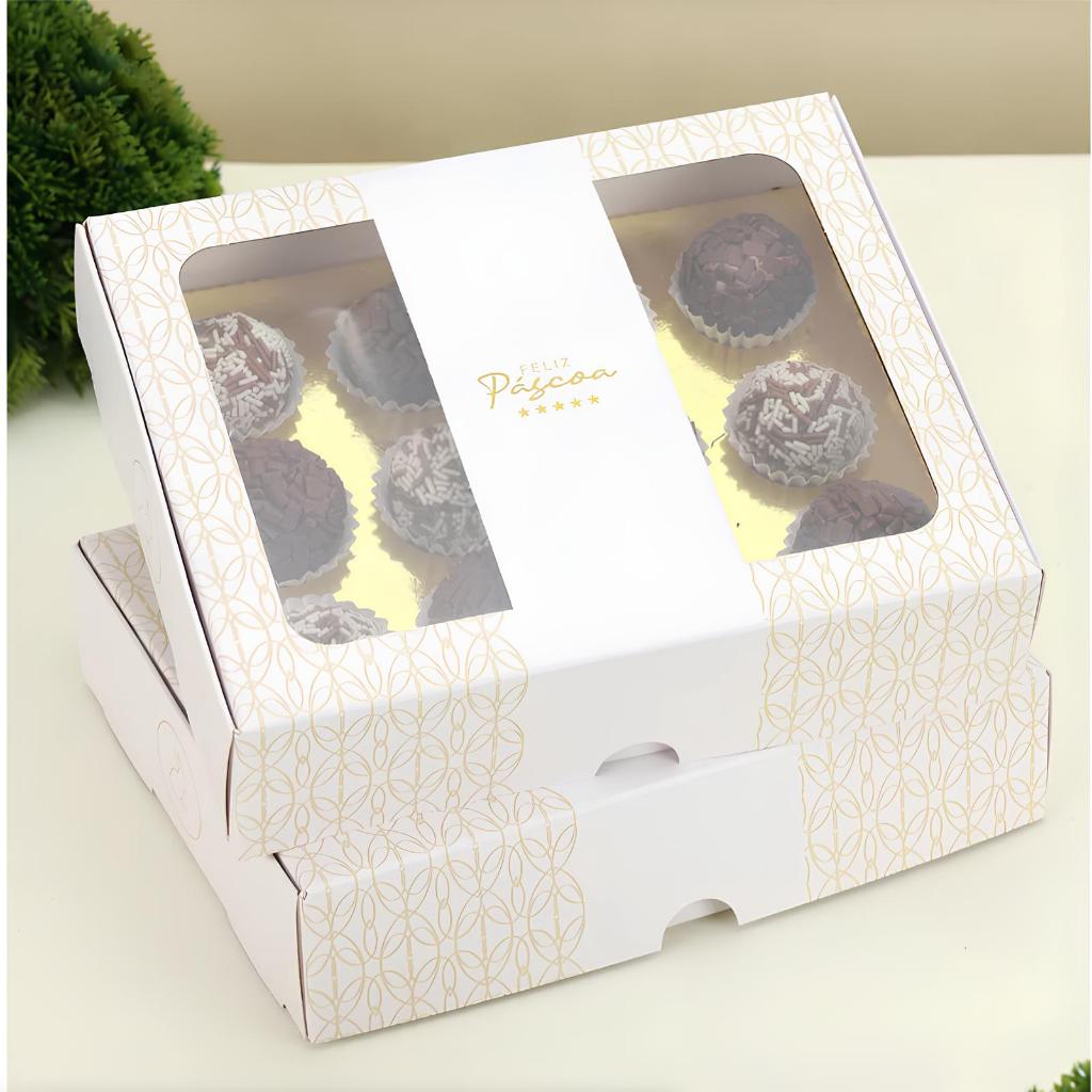 10 Caixas P/ 20 Doces de Páscoa Com Visor PAZ 3734  (PASCOA JANGO OUTLET) OFERTAS em Oferta na Shopee