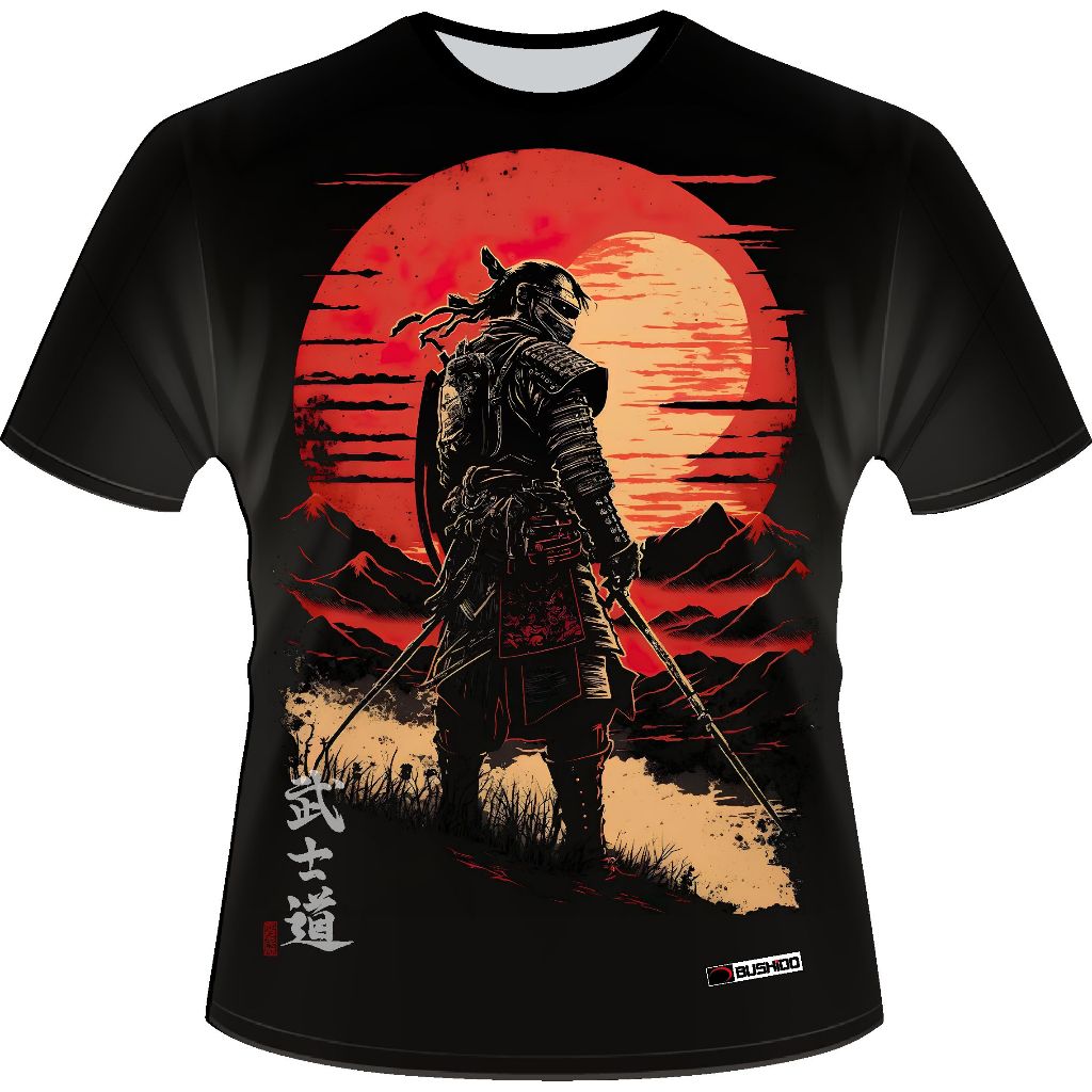 Camisa Samurai Kendo Bushido Iaido Katana Espada Karate Arte Marcial 1112-2