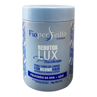 Botox Fioperfeito Lux Platinum 1kg Cabelos loiros,pretos e grisalhos