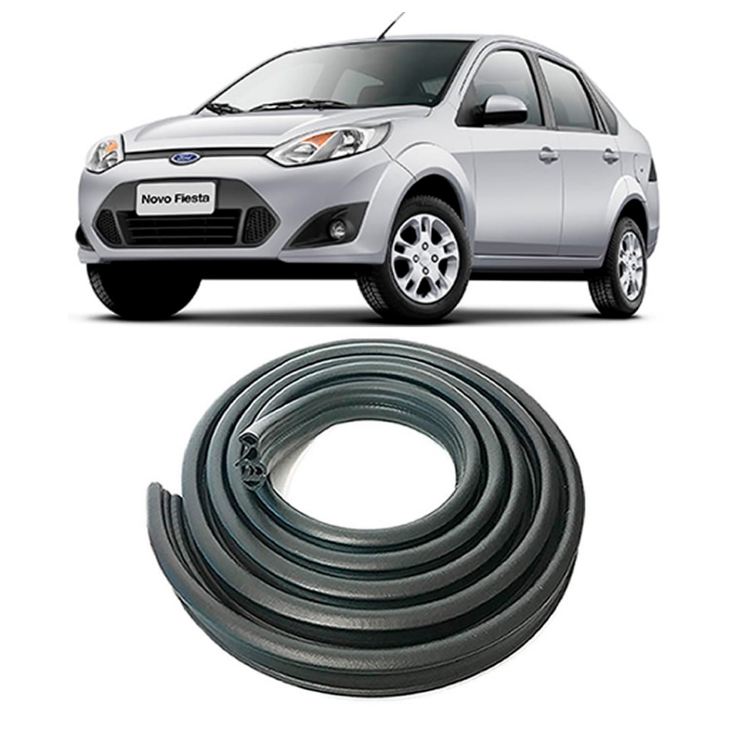 Borracha de Vedação da Porta Fiesta Sedan Hatch 2002 a 2014 Dianteira ou Traseira em Oferta na Shopee
