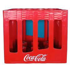 Caixa Engradado Coca Cola Retornável Pet 2 litros com 12 lugares(vazia)