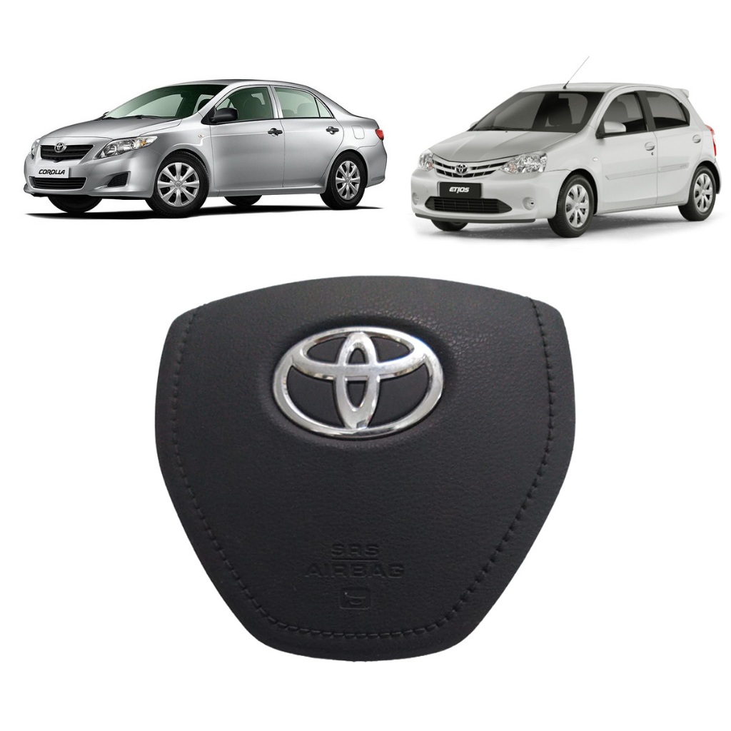 Capa Tampa Buzina Volante Toyota Corolla Toyota Etios