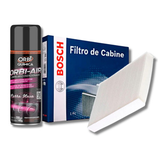 Filtro De Cabine Ar Condicionado Da Bosch + Higienizador Orbi- Air Prisma 2013 2014 2015 2016 a 2020 em Oferta na Shopee