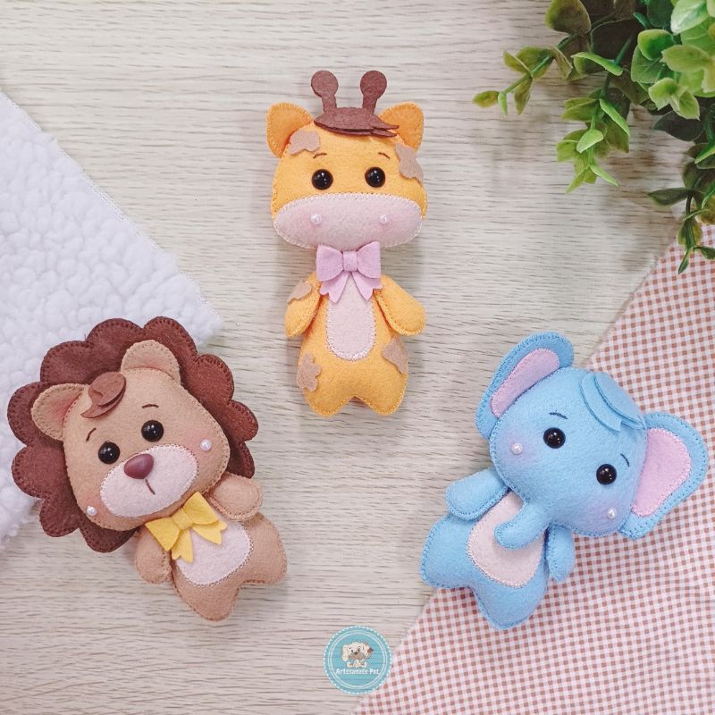 Chaveiro Feltro Safari: Onde Comprar | BuscaProdutos