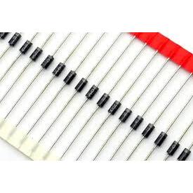 200 Peças - Diodo 1N4007 Retificador - FITADO MARCA MIC - Original (diodo 1n4007)