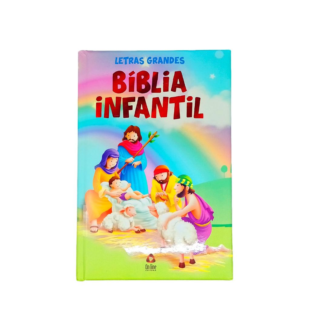 Bíblia Infantil - Capa Almofada e Letras Grandes
