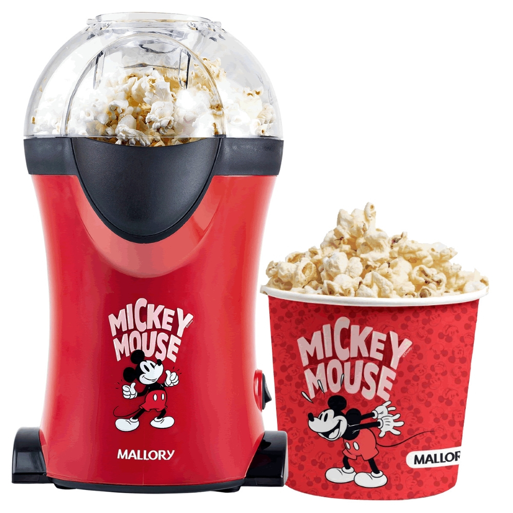 Pipoqueira Elétrica Disney Mickey Mallory Com Balde Pipoca em Oferta na Shopee